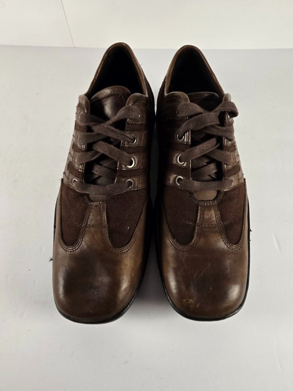 Kenneth Cole Classic Lace Up Oxford Brown Work Dress Shoes Men’s Size 7